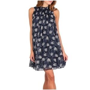 Joie Baltic Print Mini Dress Sleeveless Size XS NWT MSRP $348